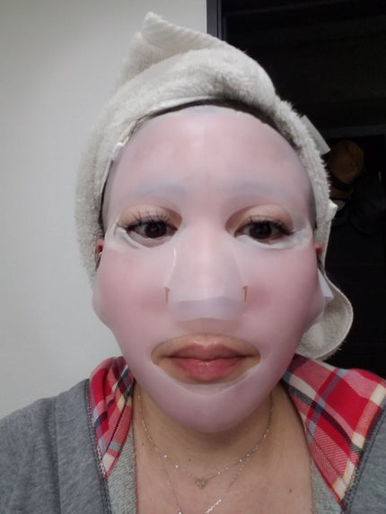 シリコーン潤マスク 3D/DAISO/その他スキンケアグッズを使ったクチコミ(2枚目)