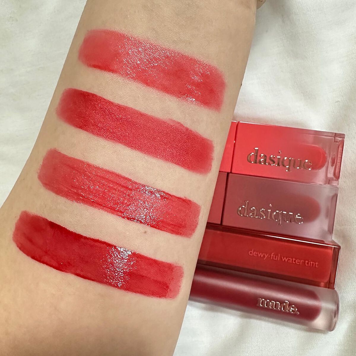 デュイフルウォーターティント/rom&nd/リップティントを使ったクチコミ(1枚目)