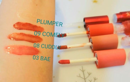 ホリカホリカ ハートクラッシュグローティントエアー/HOLIKA HOLIKA/リップティントを使ったクチコミ(3枚目)