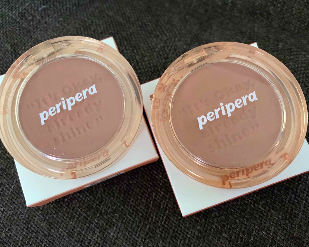 ピュア ブラッシュド サンシャイン チーク/PERIPERA/パウダーチークを使ったクチコミ(3枚目)