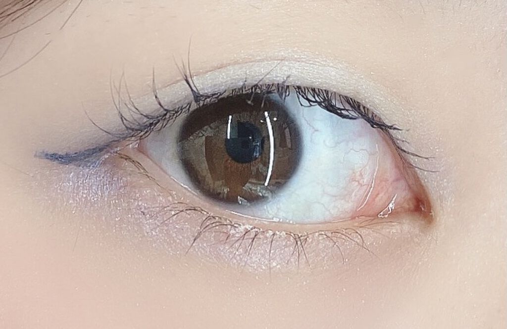 リキッドアイライナー 01 ダークネイビー/sopo/リキッドアイライナーを使ったクチコミ（2枚目）