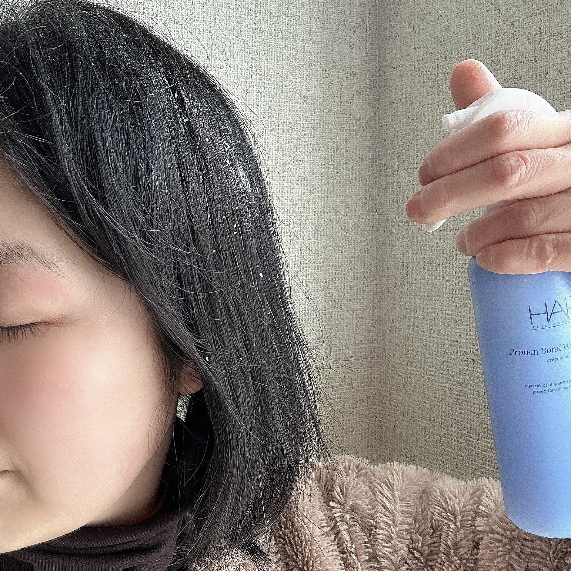 Protein Bond Water Essence/HAIRPLUS/ヘアミストを使ったクチコミ（3枚目）