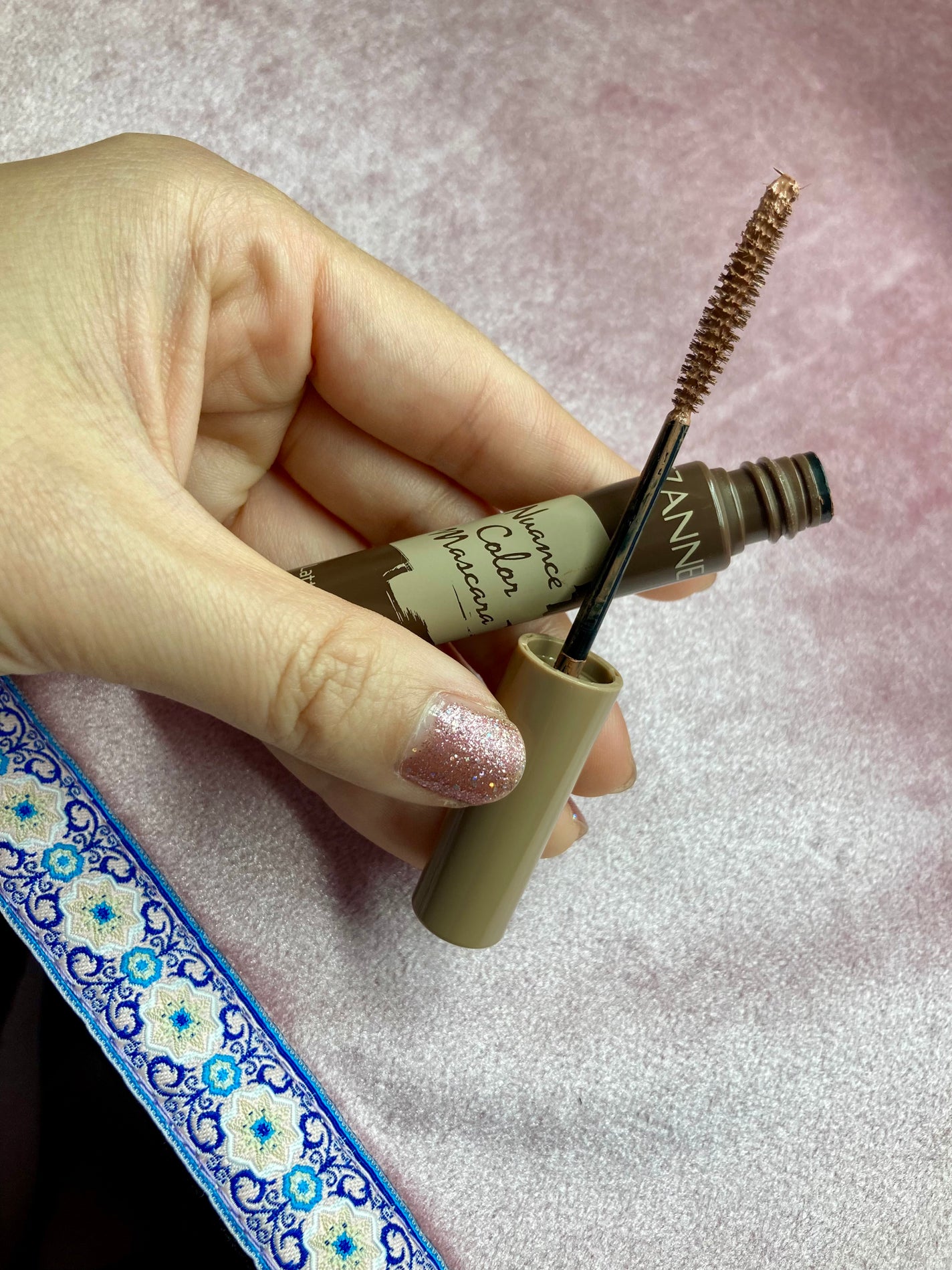 ニュアンスカラーマスカラ/CEZANNE/マスカラを使ったクチコミ(2枚目)