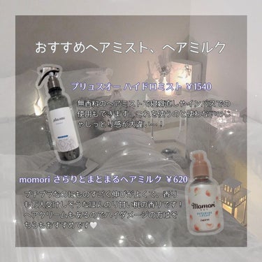 ハイドロミストN/plus eau/アウトバストリートメントを使ったクチコミ（3枚目）