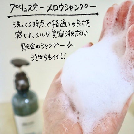 メロウシャンプー/メロウトリートメント/plus eau/市販シャンプーを使ったクチコミ(2枚目)