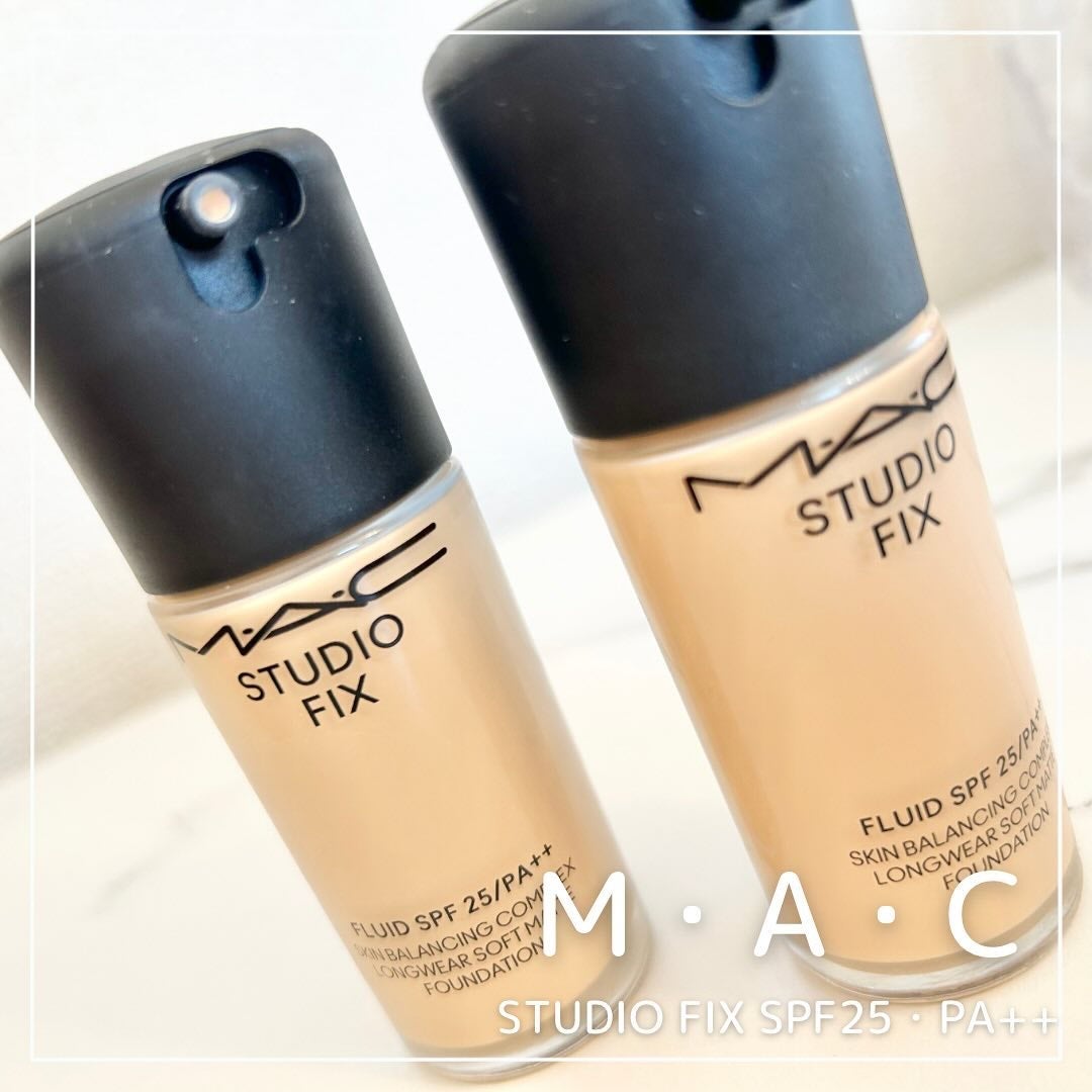 スタジオ フィックス フルイッド SPF 25/M・A・C/リキッドファンデーションを使ったクチコミ(1枚目)