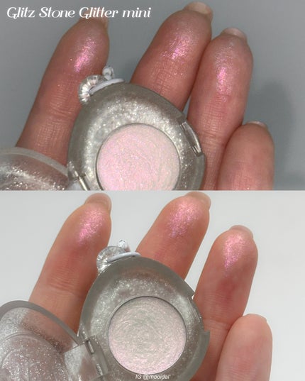 フィー グリッツストーンハイライター/fwee/パウダーハイライトを使ったクチコミ(8枚目)