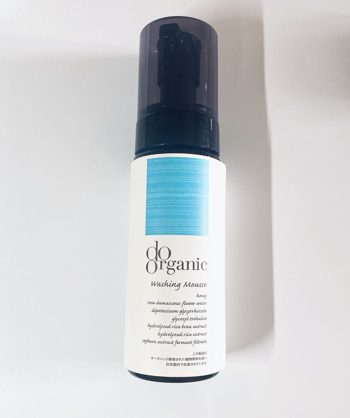 ウォッシング ムース/ドゥーオーガニック/泡洗顔を使ったクチコミ（1枚目）