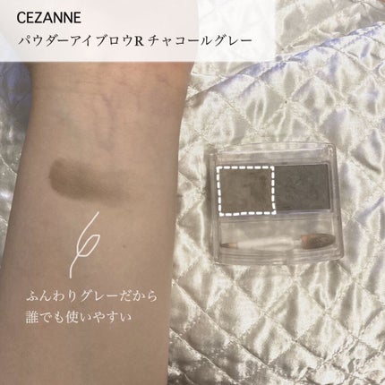 パウダーアイブロウR/CEZANNE/パウダーアイブロウを使ったクチコミ(2枚目)