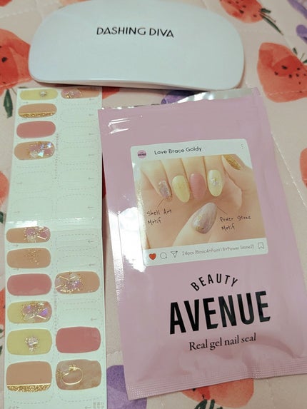 リアルジェルネイルシール/BEAUTY AVENUE/ネイルシールを使ったクチコミ(3枚目)