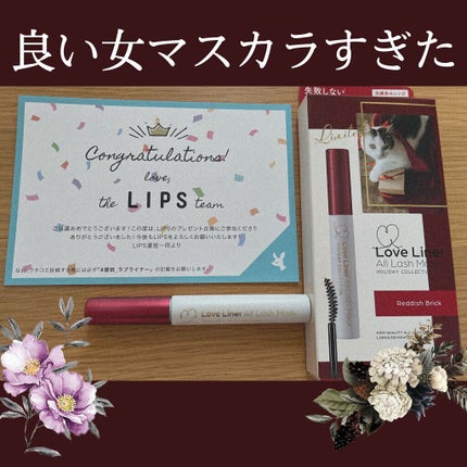 ラブ・ライナー オールラッシュマスク/ラブ・ライナー/マスカラを使ったクチコミ(1枚目)