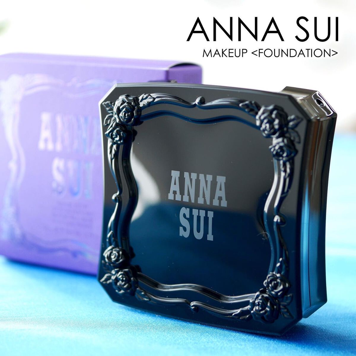メイクアップ 00/ANNA SUI/パウダーファンデーションを使ったクチコミ（1枚目）