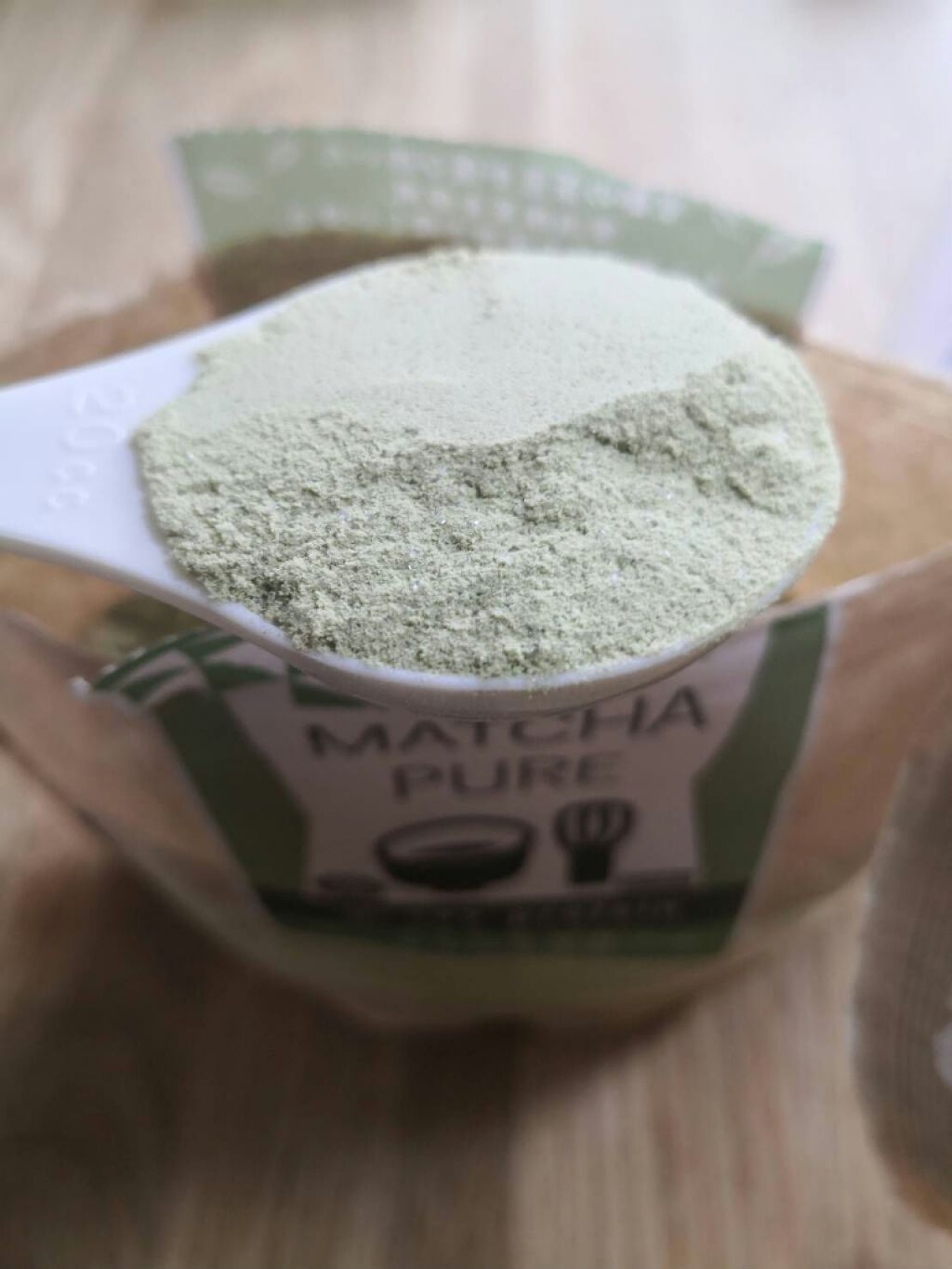 MATCHA PURE(プロテインパウダー)/ピュアパートナー/ソイプロテインを使ったクチコミ(2枚目)