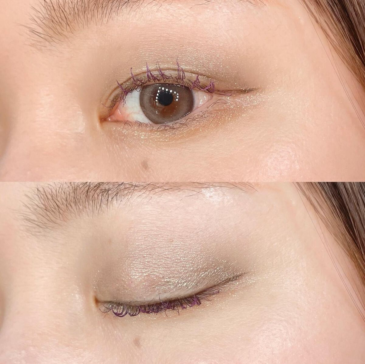 ダイヤモンドシリーズ 星空リキッドアイシャドウ/ZEESEA/リキッドアイシャドウを使ったクチコミ(5枚目)