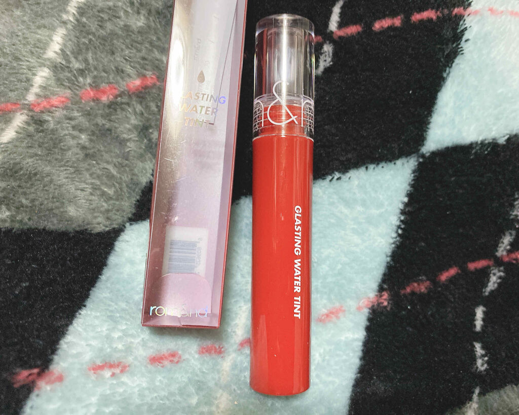 グラスティングウォーターティント/rom&nd/リップティントを使ったクチコミ（2枚目）