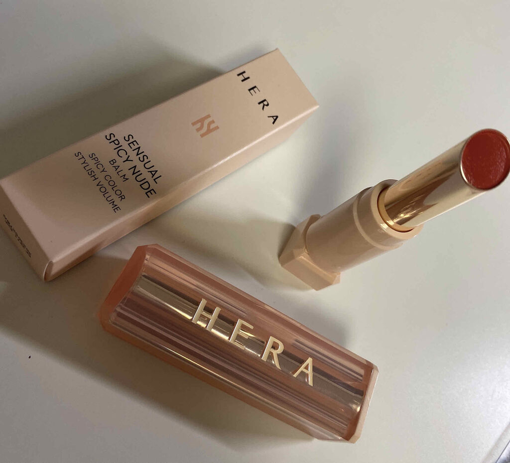 センシュアルスパイシーヌードバーム/HERA/口紅を使ったクチコミ（1枚目）
