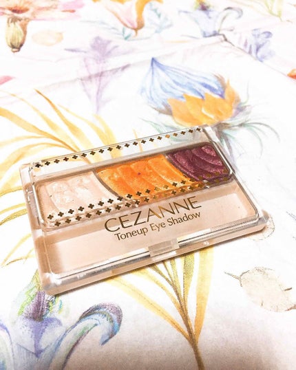 トーンアップアイシャドウ/CEZANNE/アイシャドウパレットを使ったクチコミ(1枚目)