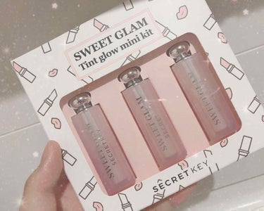 SWEET GLAM TINT GLOW/SECRET KEY/口紅を使ったクチコミ（1枚目）