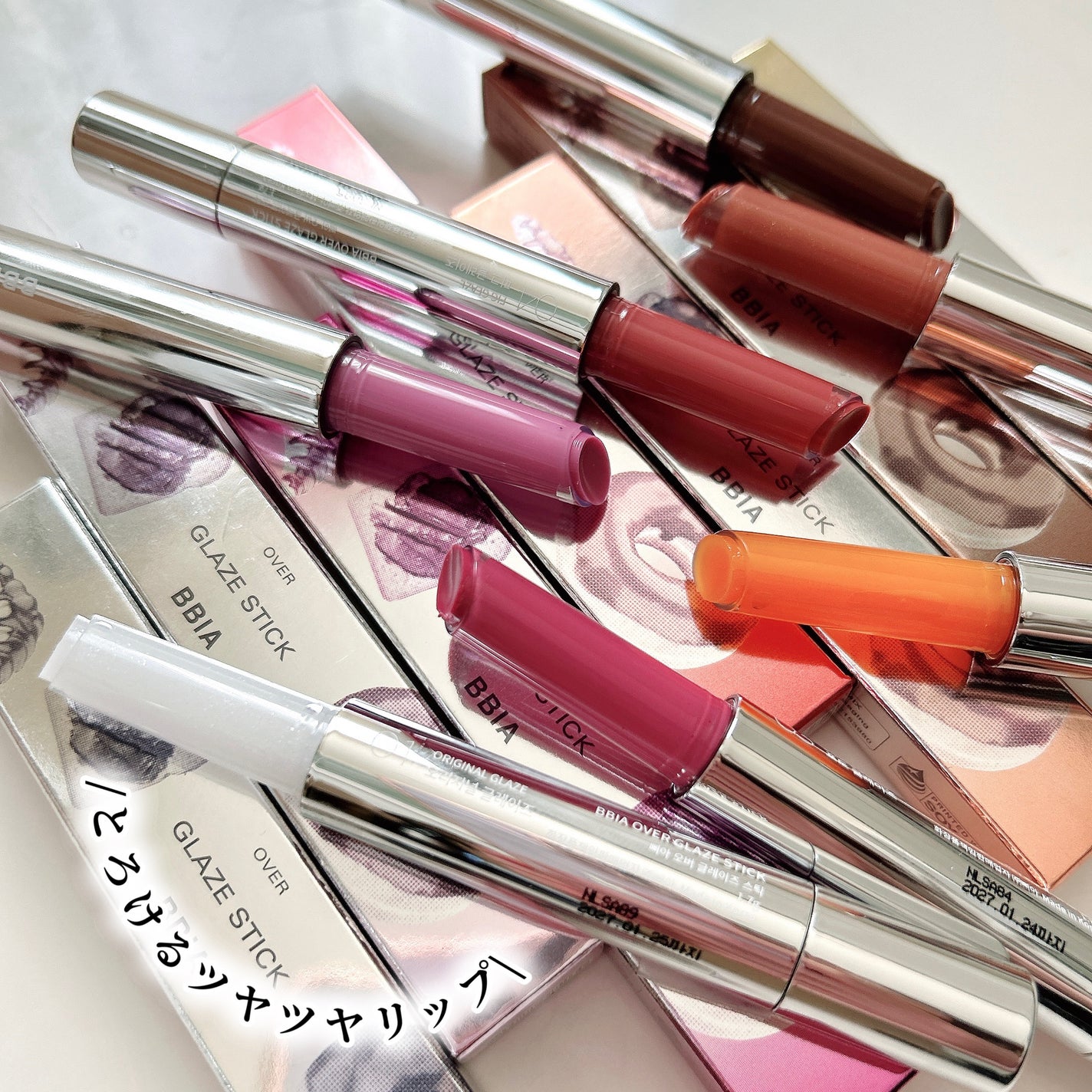 オーバーグレイズスティック/BBIA/口紅を使ったクチコミ(8枚目)