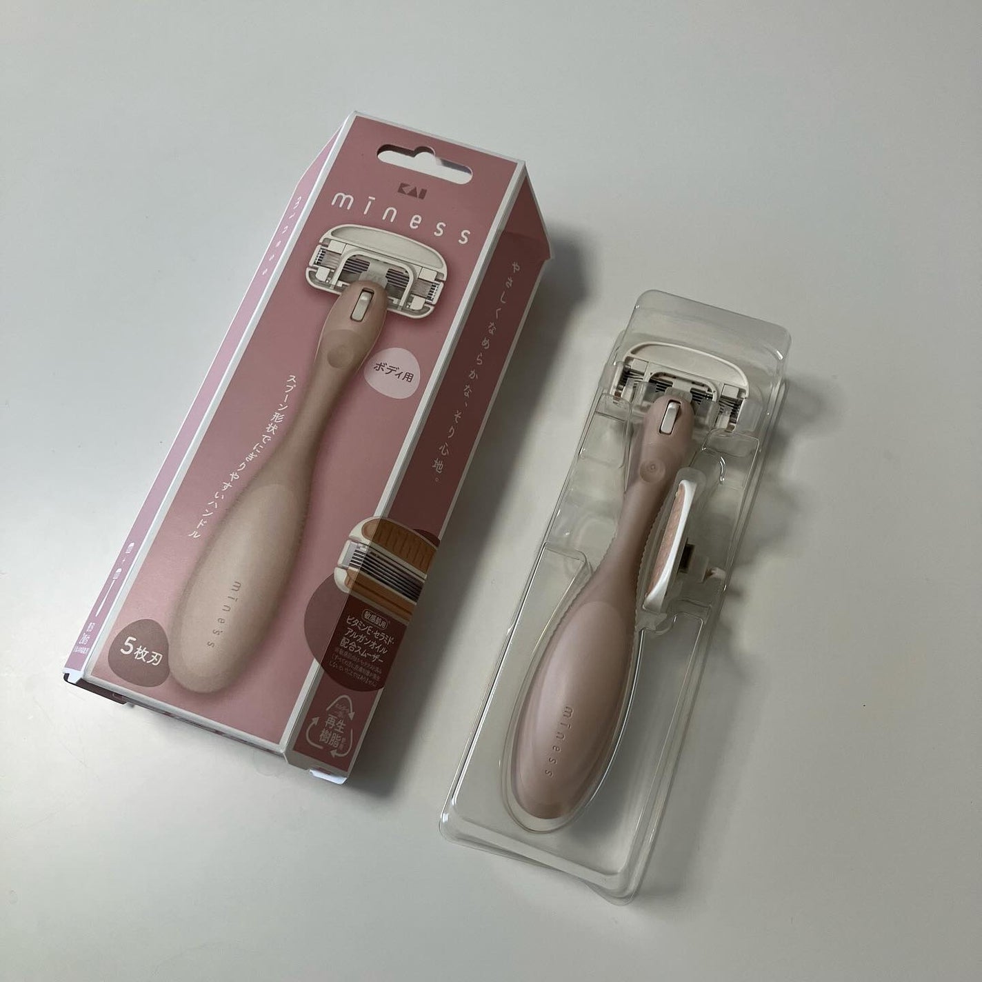 miness わき用カミソリ/貝印/シェーバーを使ったクチコミ(3枚目)