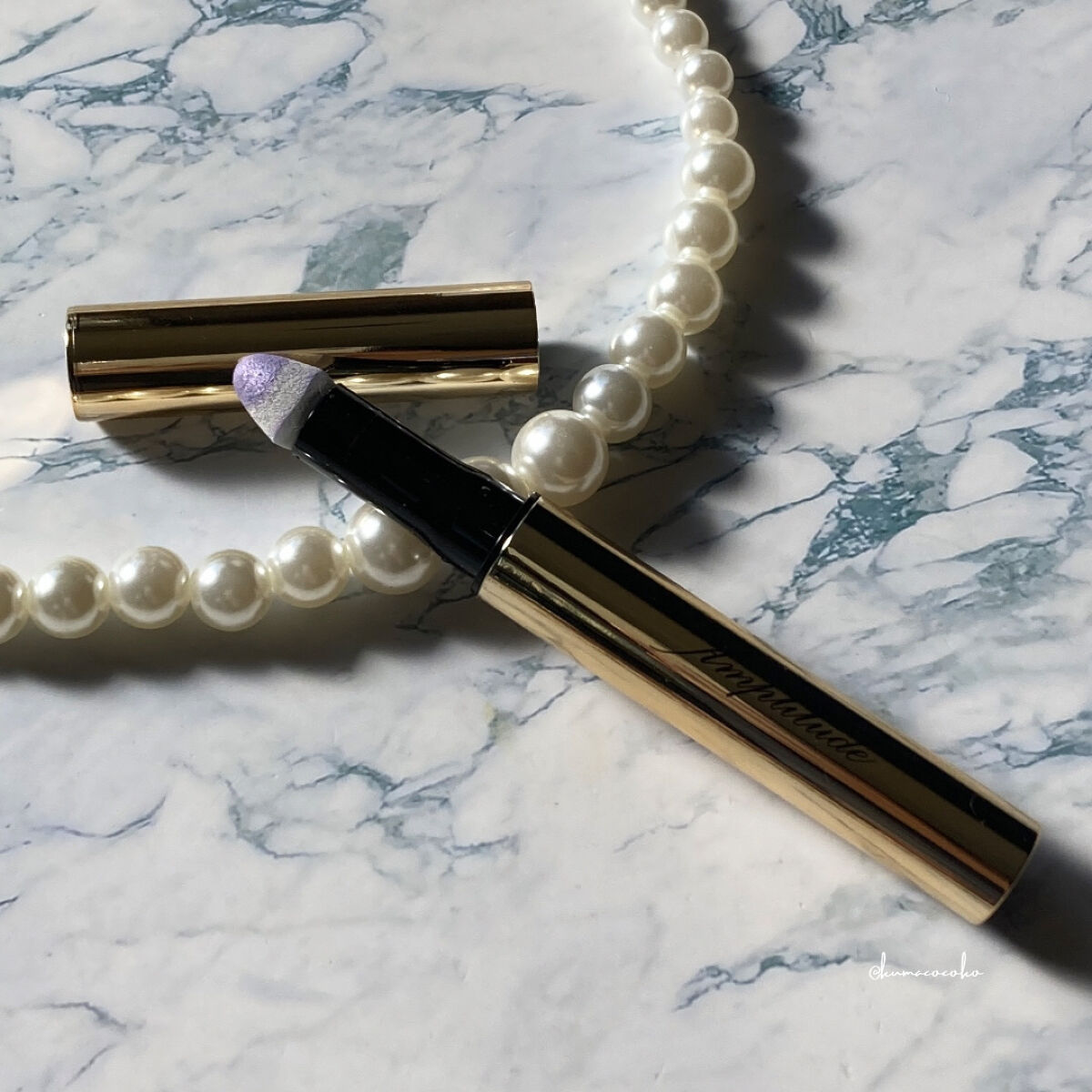 コンスピキュアス チップオンアイズ EX-03 ソフトバイオレット/Amplitude/単色アイシャドウを使ったクチコミ（2枚目）