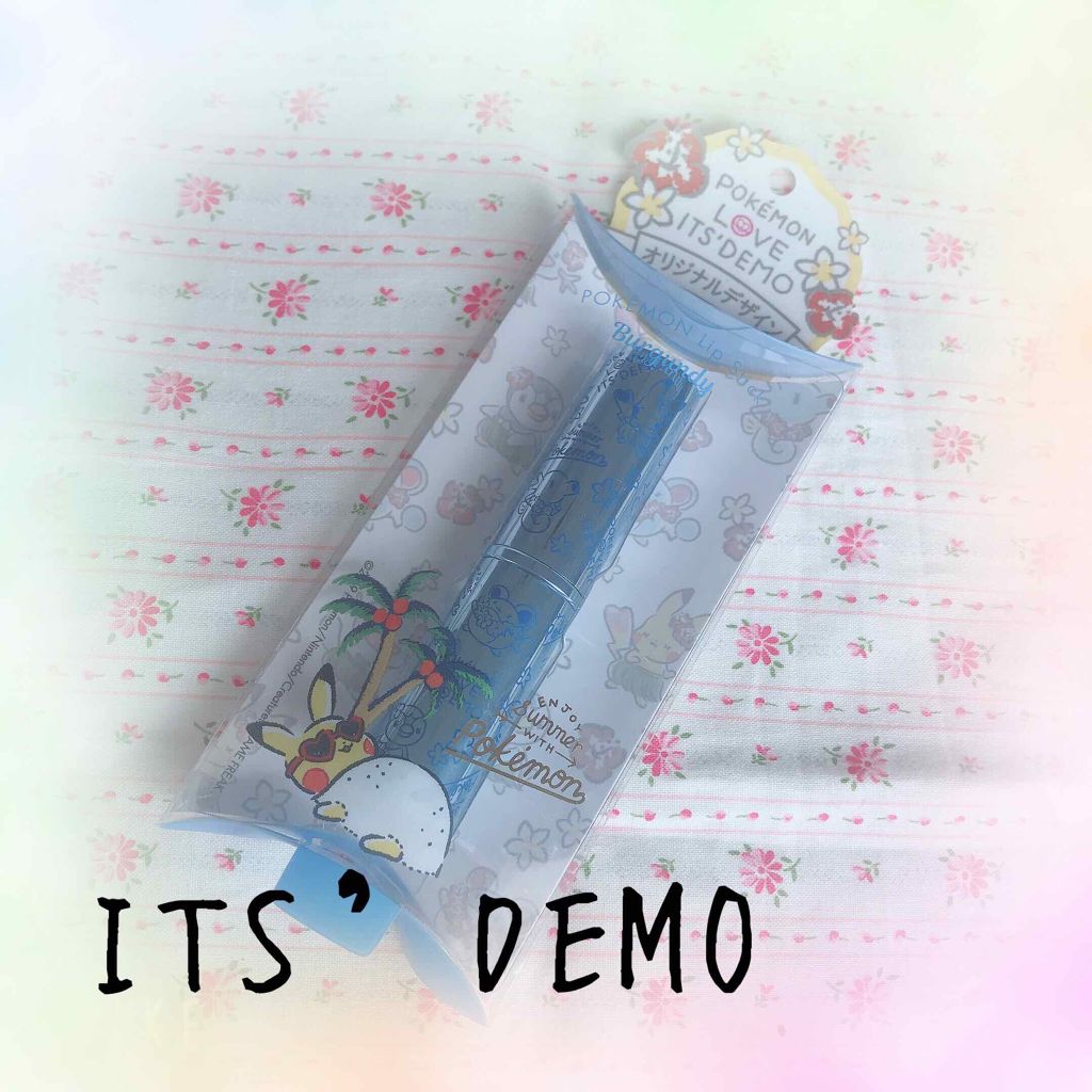 Pokémon Lip Stick/IT'S DEMO/口紅を使ったクチコミ(1枚目)