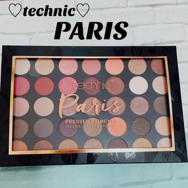 technic technicのクチコミ「technic
♡PARIS♡
   ￥2.970(税込)
⁡
35色のアイシャドウパレット🎨.....」（1枚目）