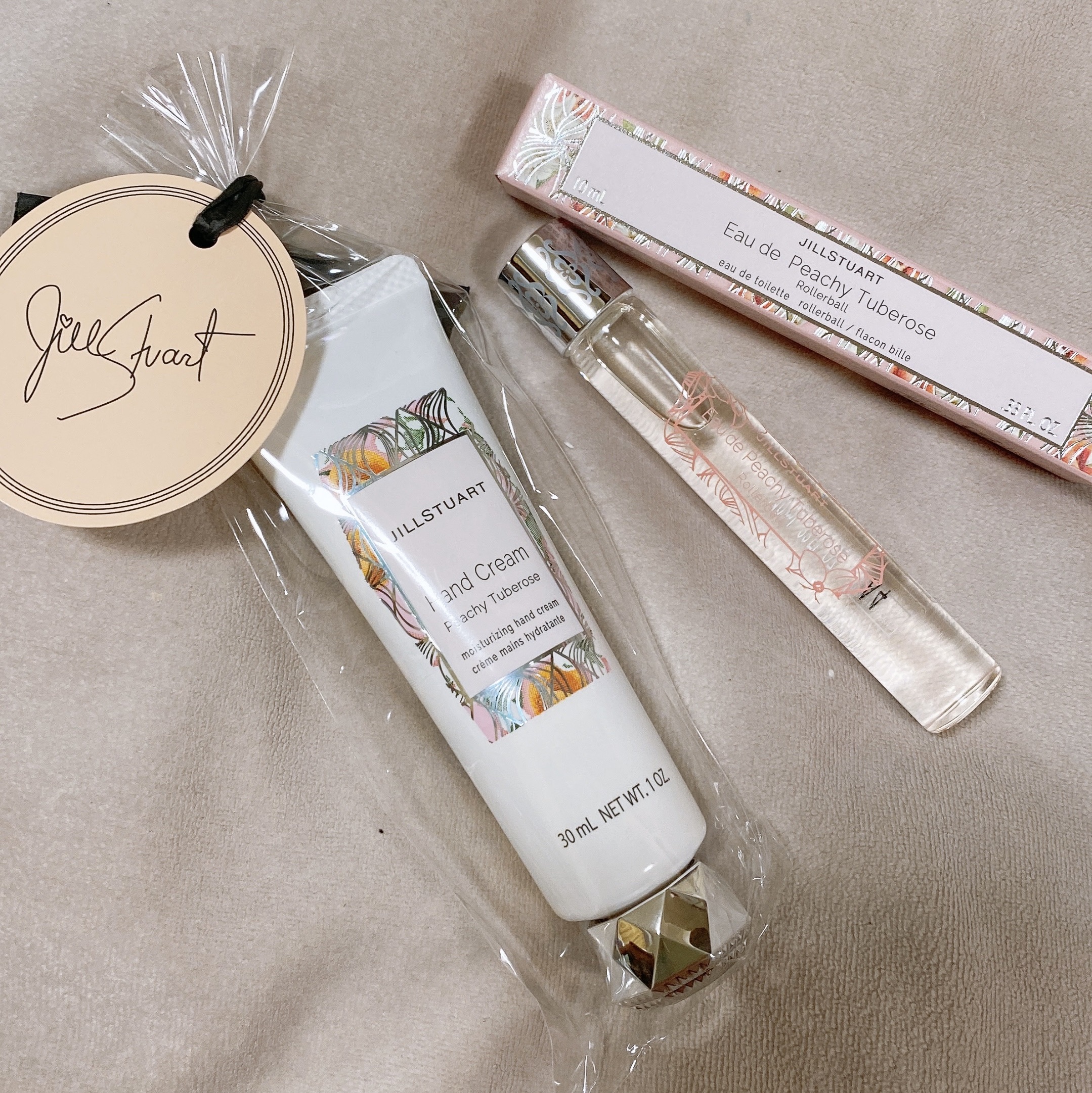 オード ピーチーチュベローズ ローラーボール /JILL STUART/香水(レディース)を使ったクチコミ（1枚目）