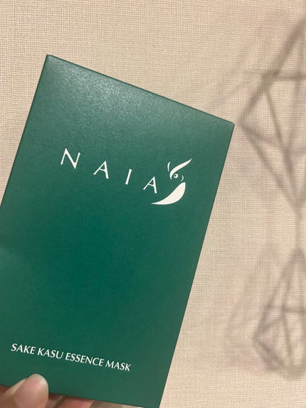 酒粕フェイスマスク 7枚入り(個包装)/NAIA/シートマスク・パックを使ったクチコミ(1枚目)