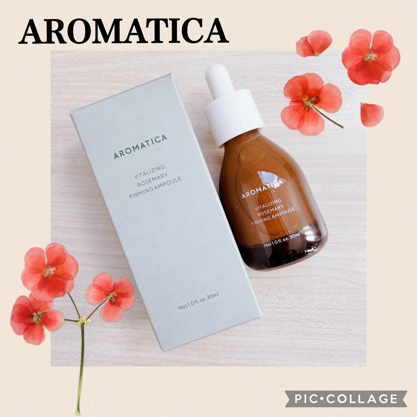 バイタライジング ローズマリー ファーミング アンプル/AROMATICA/美容液を使ったクチコミ（1枚目）