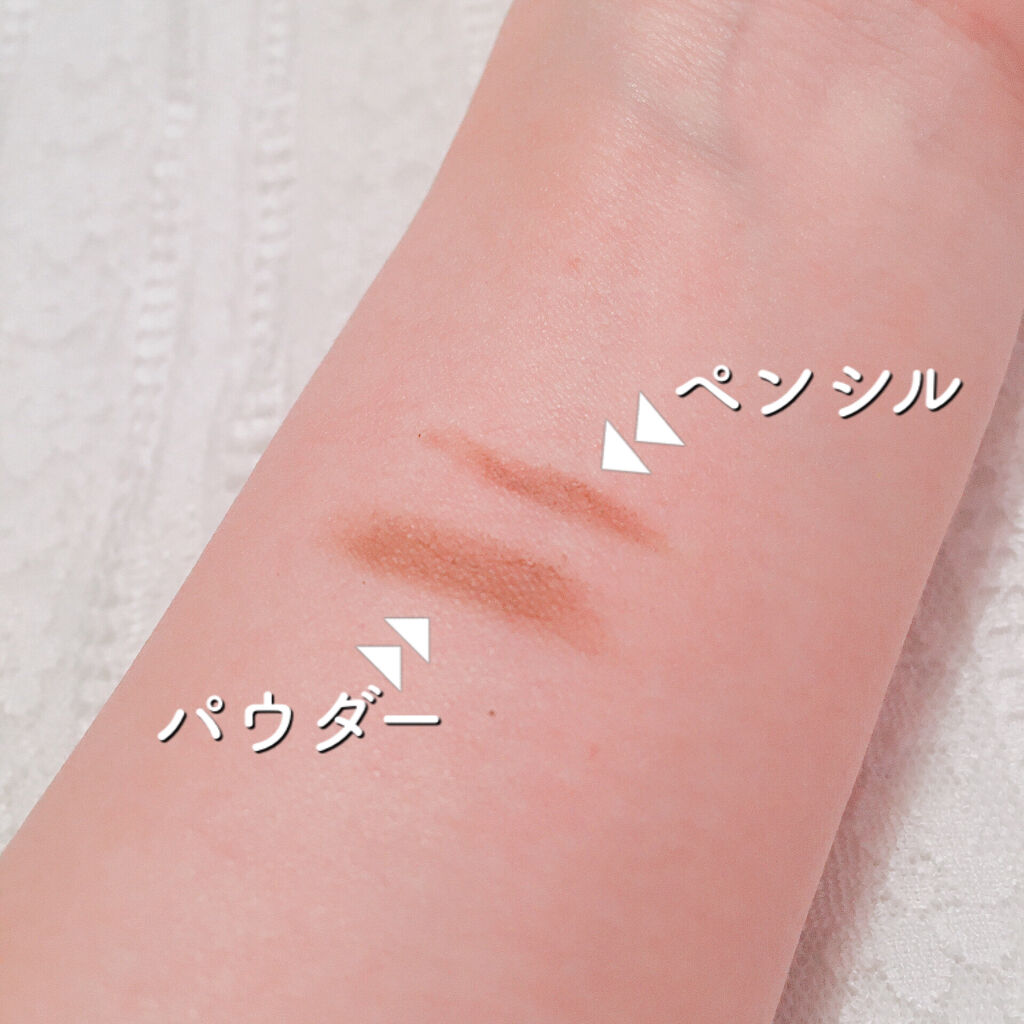 3WAYアイブロウ ペンシル 01 ライトブラウン/ジュールモエ/アイブロウペンシルを使ったクチコミ（2枚目）