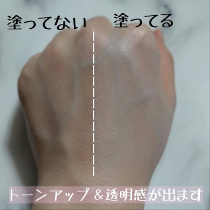 ウォータースプラッシュシカトーンアップクリーム/espoir/化粧下地を使ったクチコミ(3枚目)