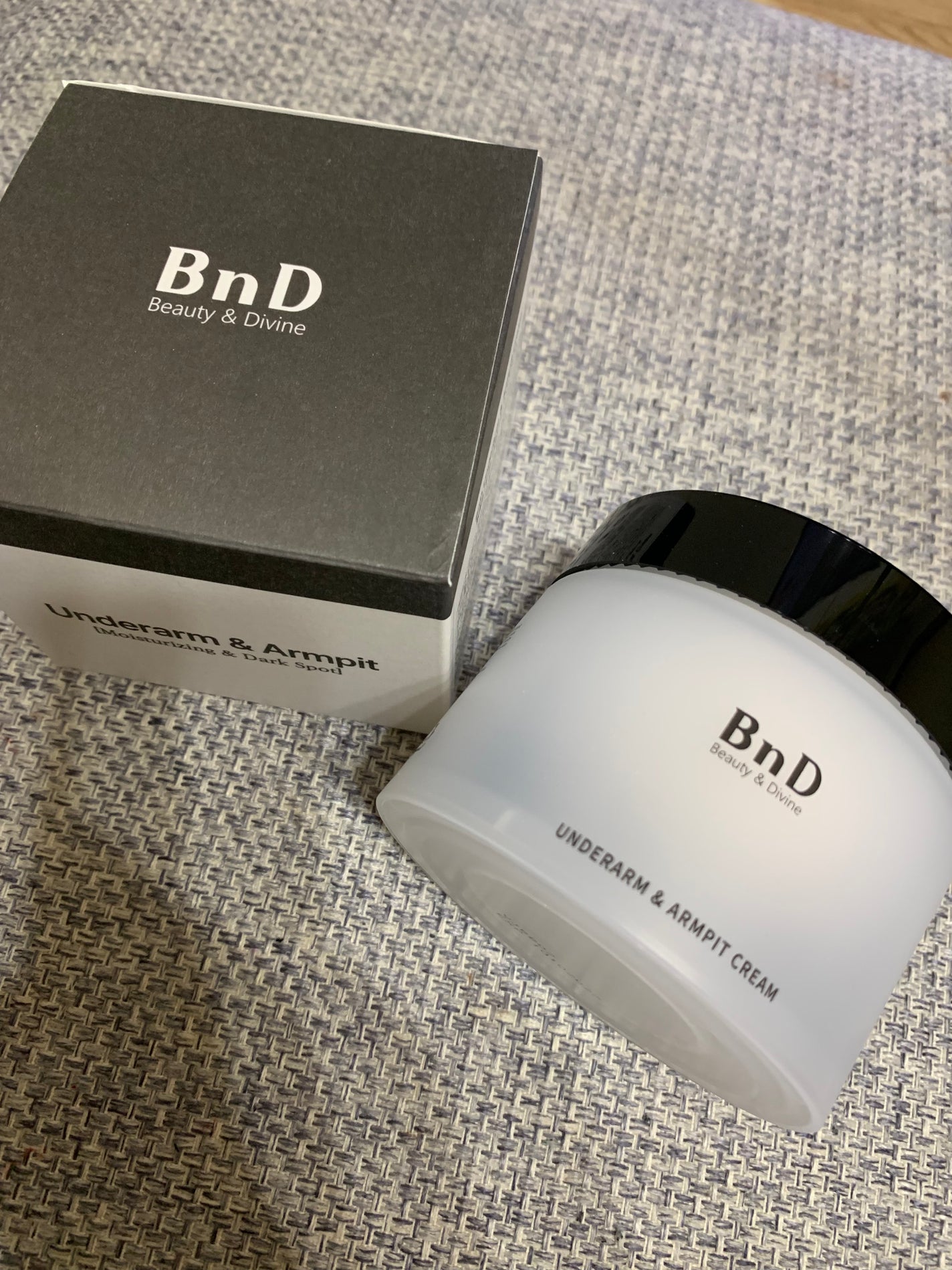 BnDアンダーアームクリーム(ボディクリーム)/BnD/デリケートゾーンケアを使ったクチコミ(1枚目)