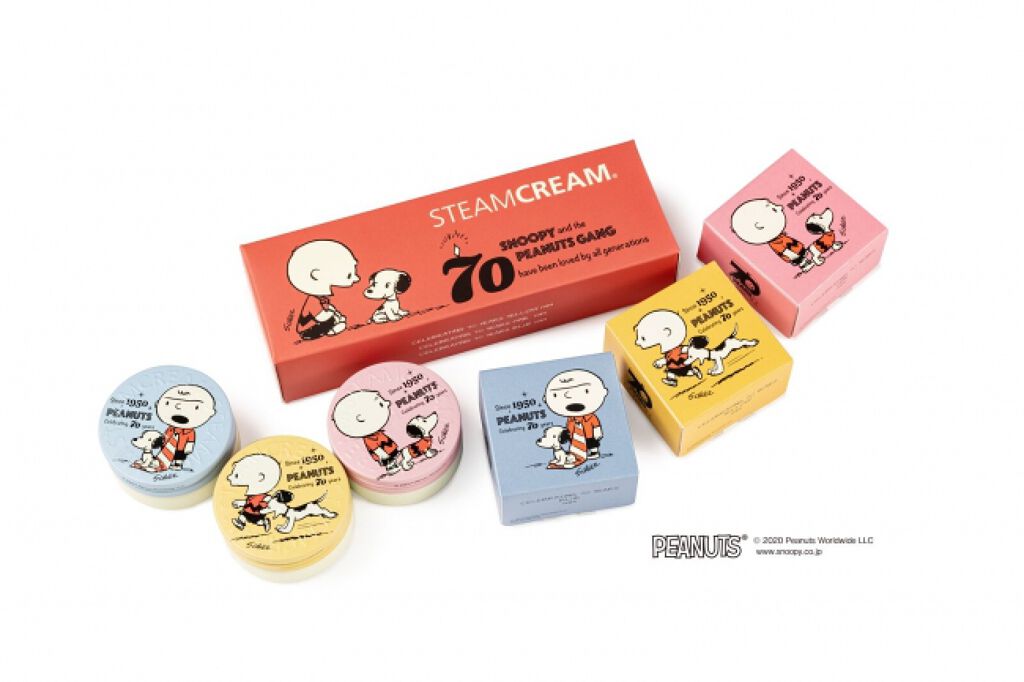 STEAMCREAM STEAMCREAM Peanuts design mini set -70 years anniversary-