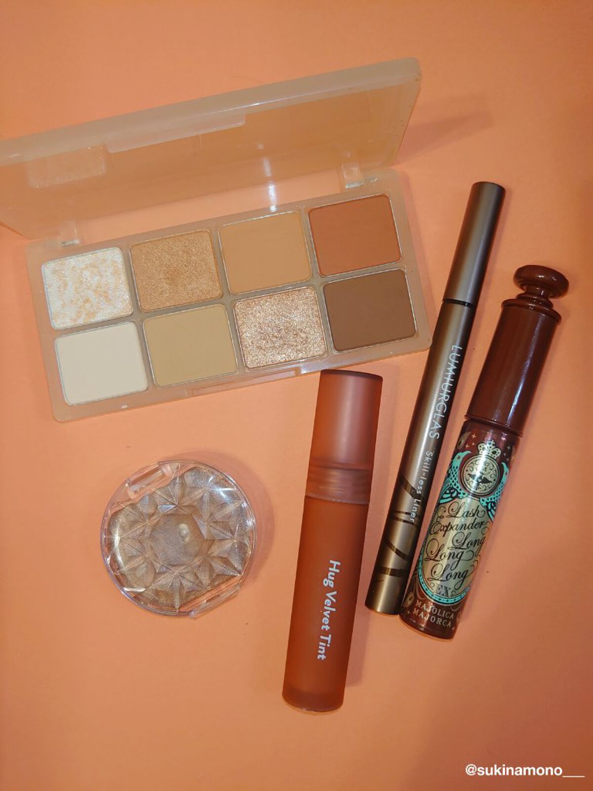 ビーマイスウィートデザートハウスパレット 02 Carrot Cake/Milk Touch/アイシャドウパレットを使ったクチコミ（3枚目）