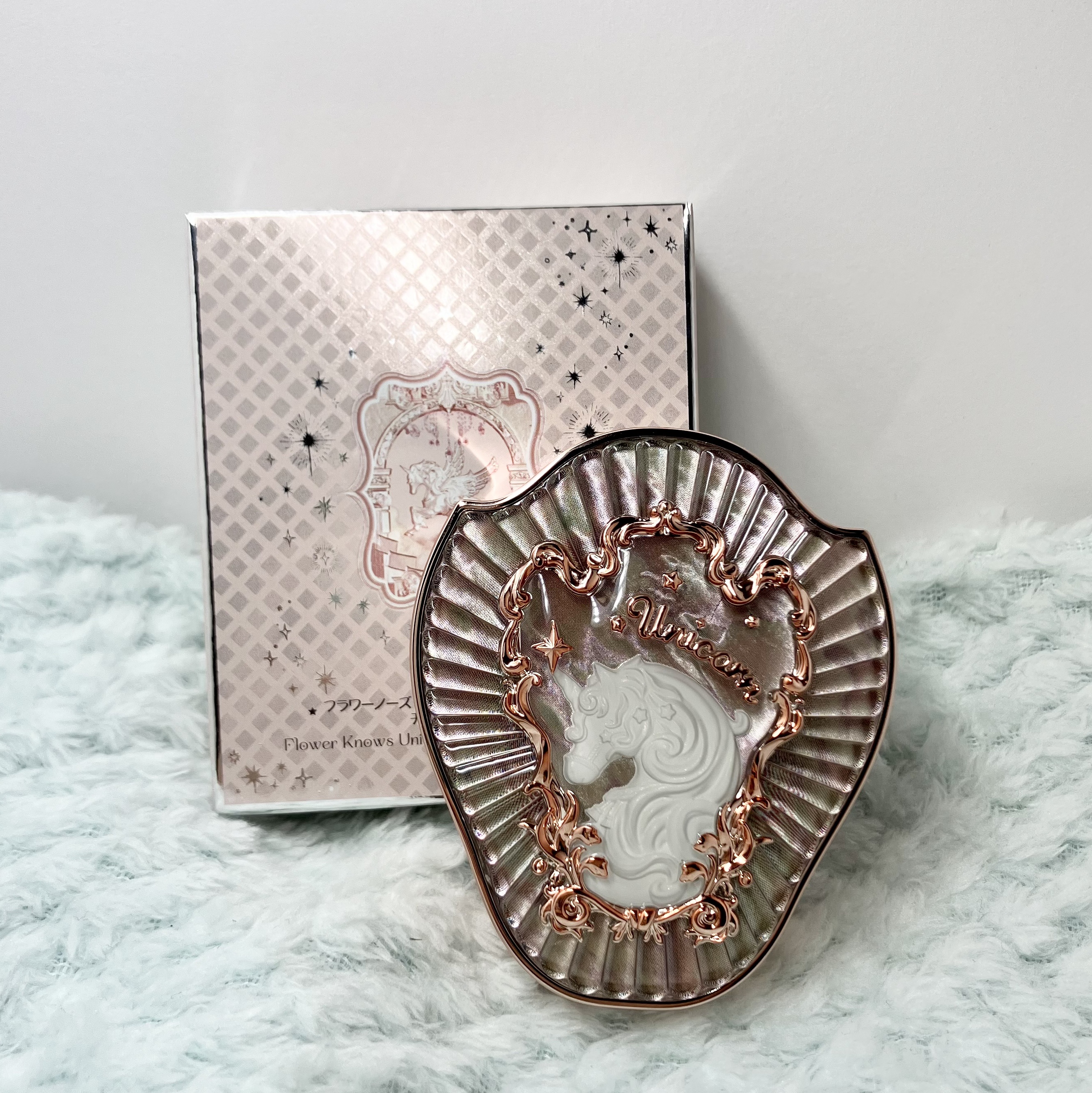 クリスタルユニコーンシリーズ チークブラッシュ/FlowerKnows/パウダーチークを使ったクチコミ（1枚目）