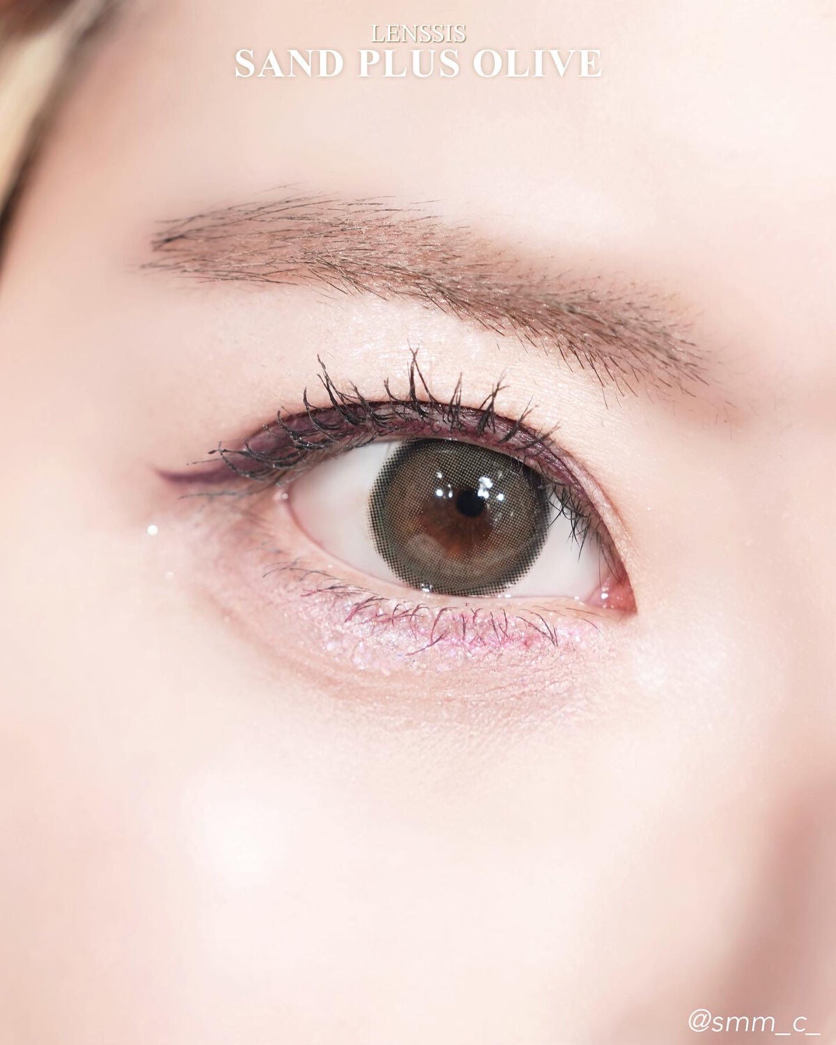 サンドシリーズ/LENSSIS/カラーコンタクトレンズを使ったクチコミ(2枚目)