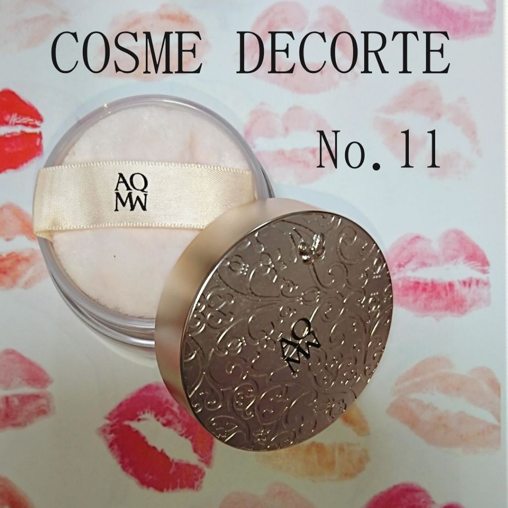 AQ MW フェイスパウダー/DECORTÉ/ルースパウダーを使ったクチコミ(1枚目)