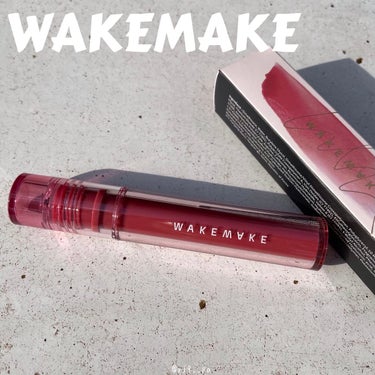 ウォーターブラーリングフィクシングティント/WAKEMAKE/口紅を使ったクチコミ（1枚目）