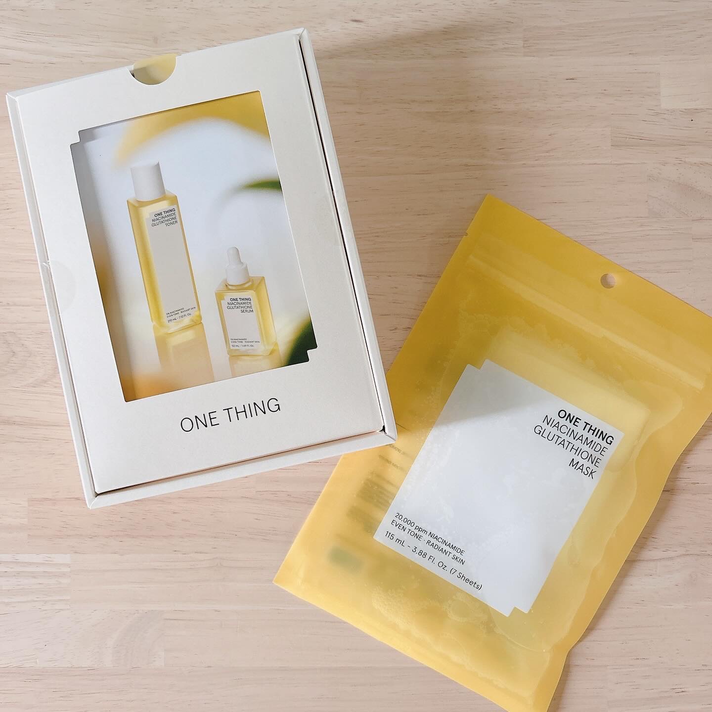 ナイアシンアミドグルタチオントナー/ONE THING/化粧水を使ったクチコミ（1枚目）