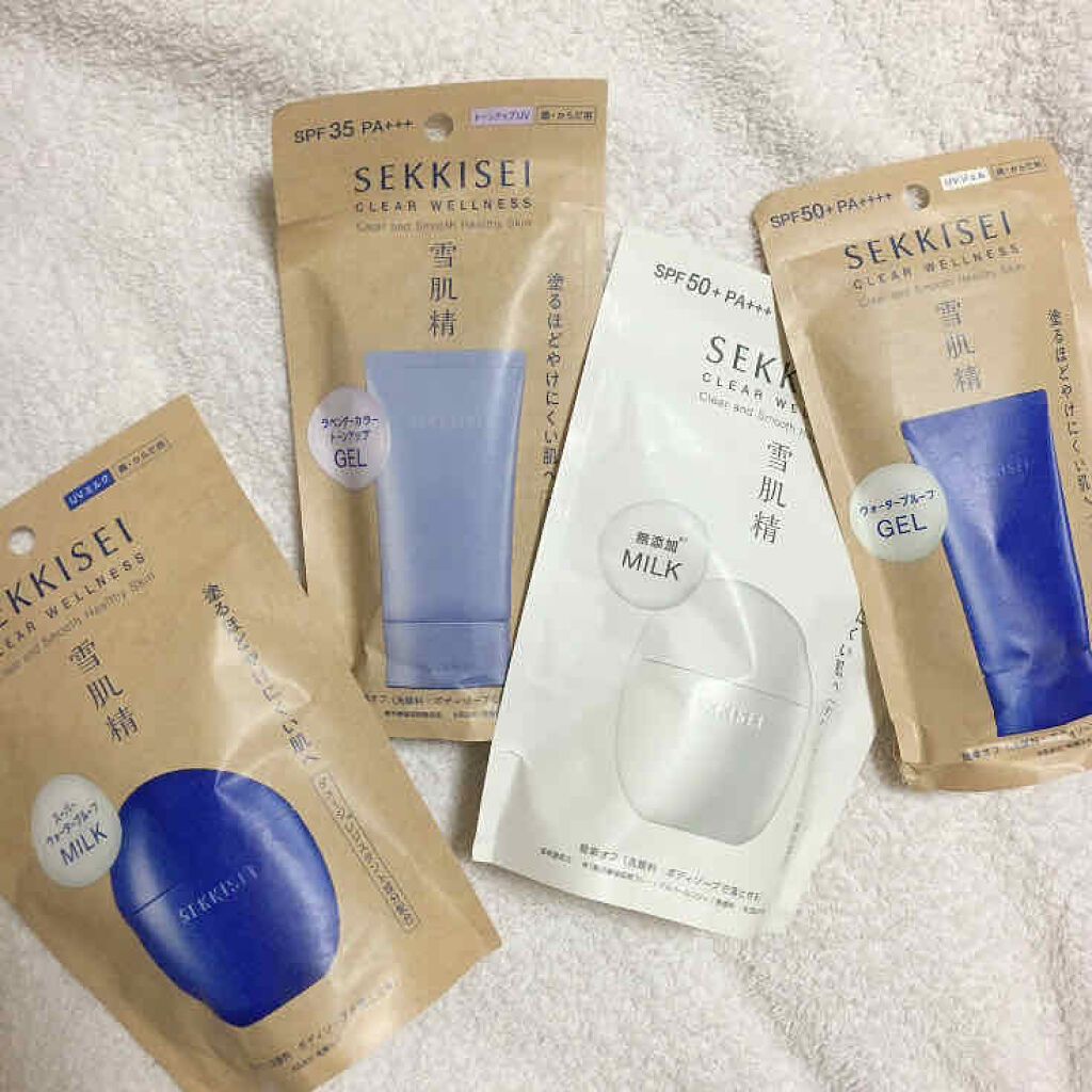 クリアウェルネス UV ディフェンス ジェル/雪肌精/日焼け止めジェルを使ったクチコミ（1枚目）