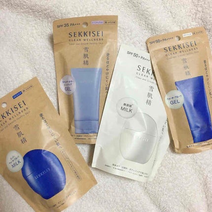 クリアウェルネス UV ディフェンス ジェル/雪肌精/日焼け止めジェルを使ったクチコミ(1枚目)