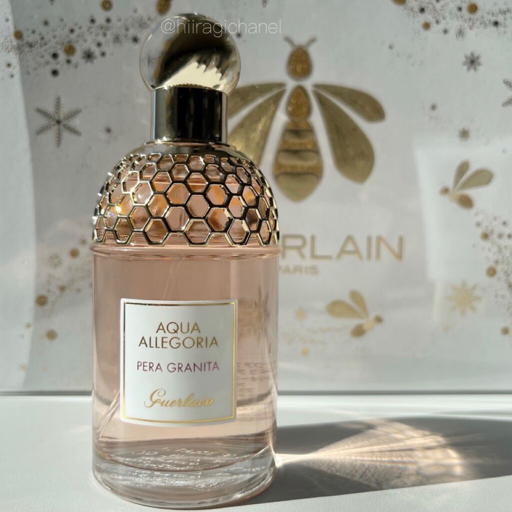 試してみた】アクア アレゴリア ペラ グラニータ コフレ /GUERLAINの