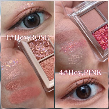 TWINKLE POP Pearl Flex Glitter Eye Palette/CLIO/アイシャドウパレットを使ったクチコミ（2枚目）