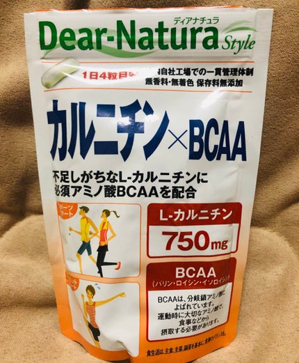 カルニチン×BCAA/Dear-Natura (ディアナチュラ)/ボディサプリメントを使ったクチコミ(1枚目)
