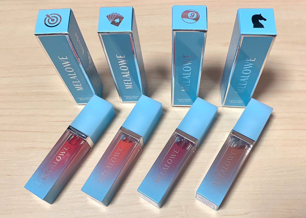 ロングラスティンググロウティント/MELALOWE/リップティントを使ったクチコミ（2枚目）