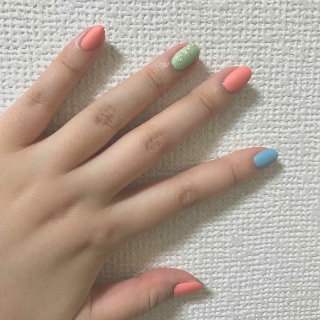 ジェルボリュームトップコート/キャンメイク/ネイルトップコートを使ったクチコミ(1枚目)