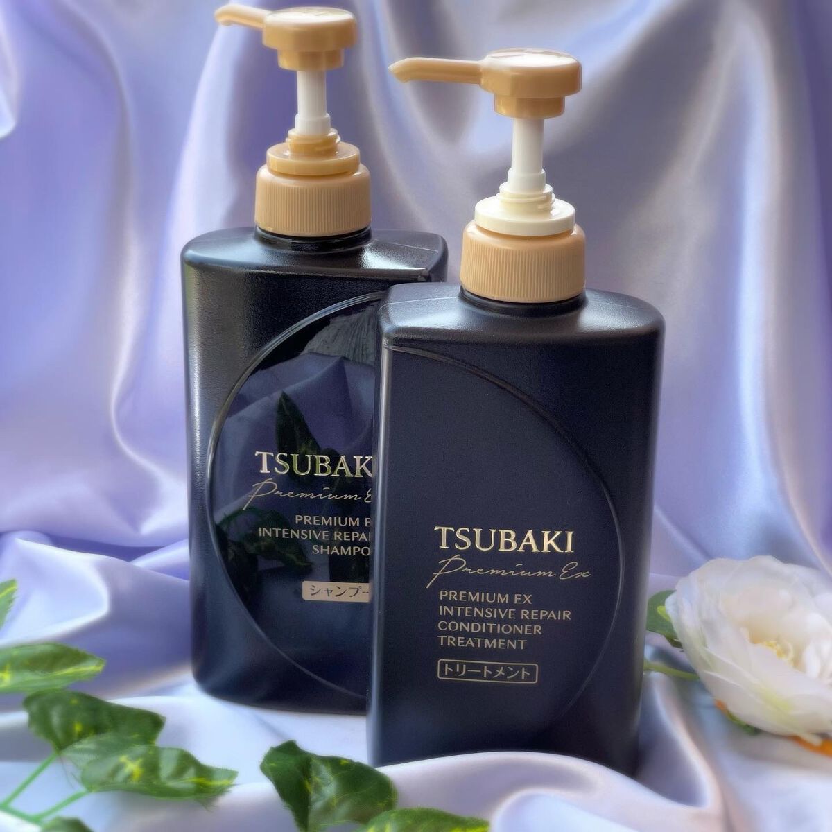 プレミアムEX インテンシブリペア <シャンプー>/コンディショナー<ヘアトリートメント> /TSUBAKI/市販シャンプーを使ったクチコミ(1枚目)