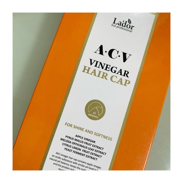 ACV VINEGAR HAIR CAP /La'dor/アウトバストリートメントを使ったクチコミ（2枚目）