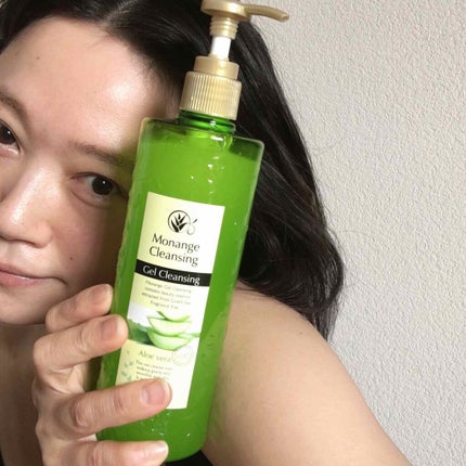 梅ちゃんアラフィフツヤ肌オタク on LIPS 「𓅪𓂃𓈒𓏸#モナンジェクレンジングジェル.(@monan..」(1枚目)